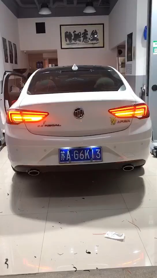 镇江众豪改灯|17款别克君威升级20款尾灯 - 汽修保养装潢改装 - 车迷